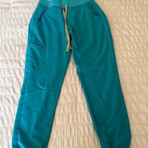 Women’s Teal Jogger Scrub Pants